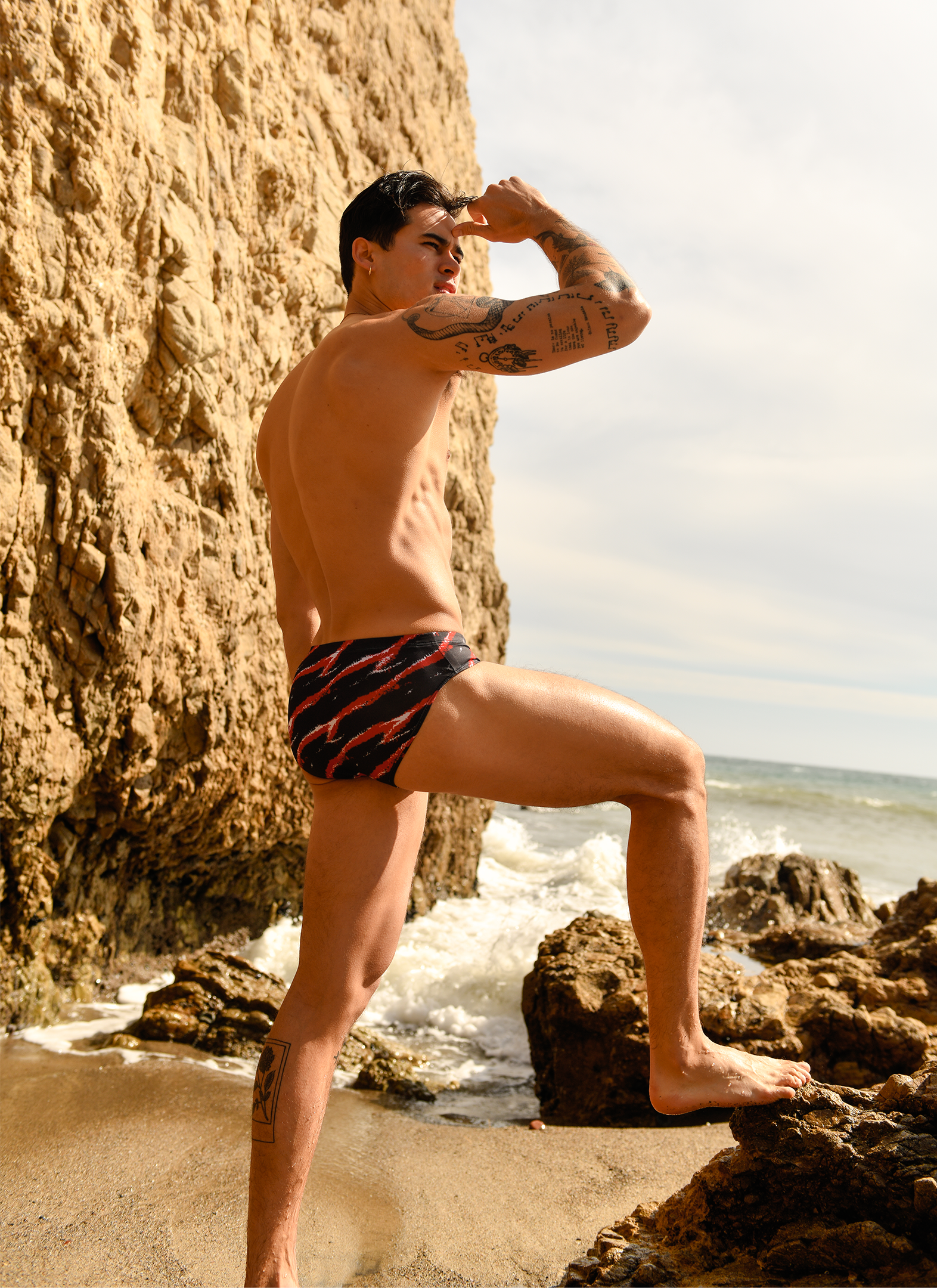 Savage Striped Brief