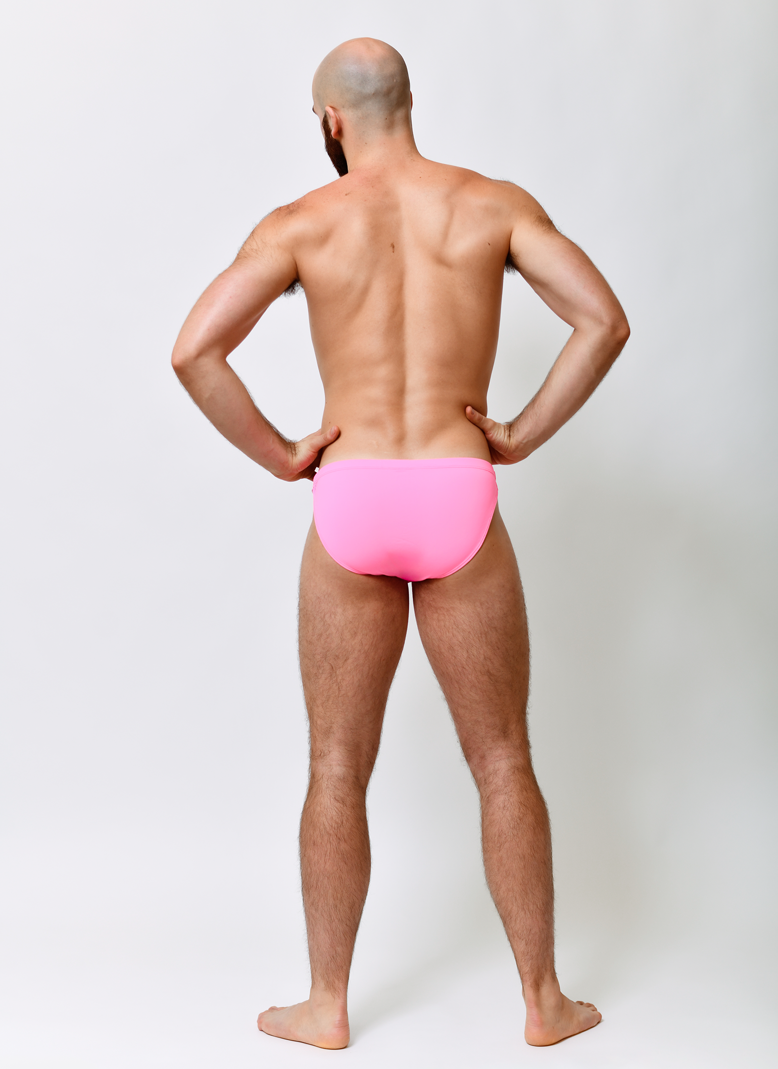 Havoc Chain Swim Brief - Pink