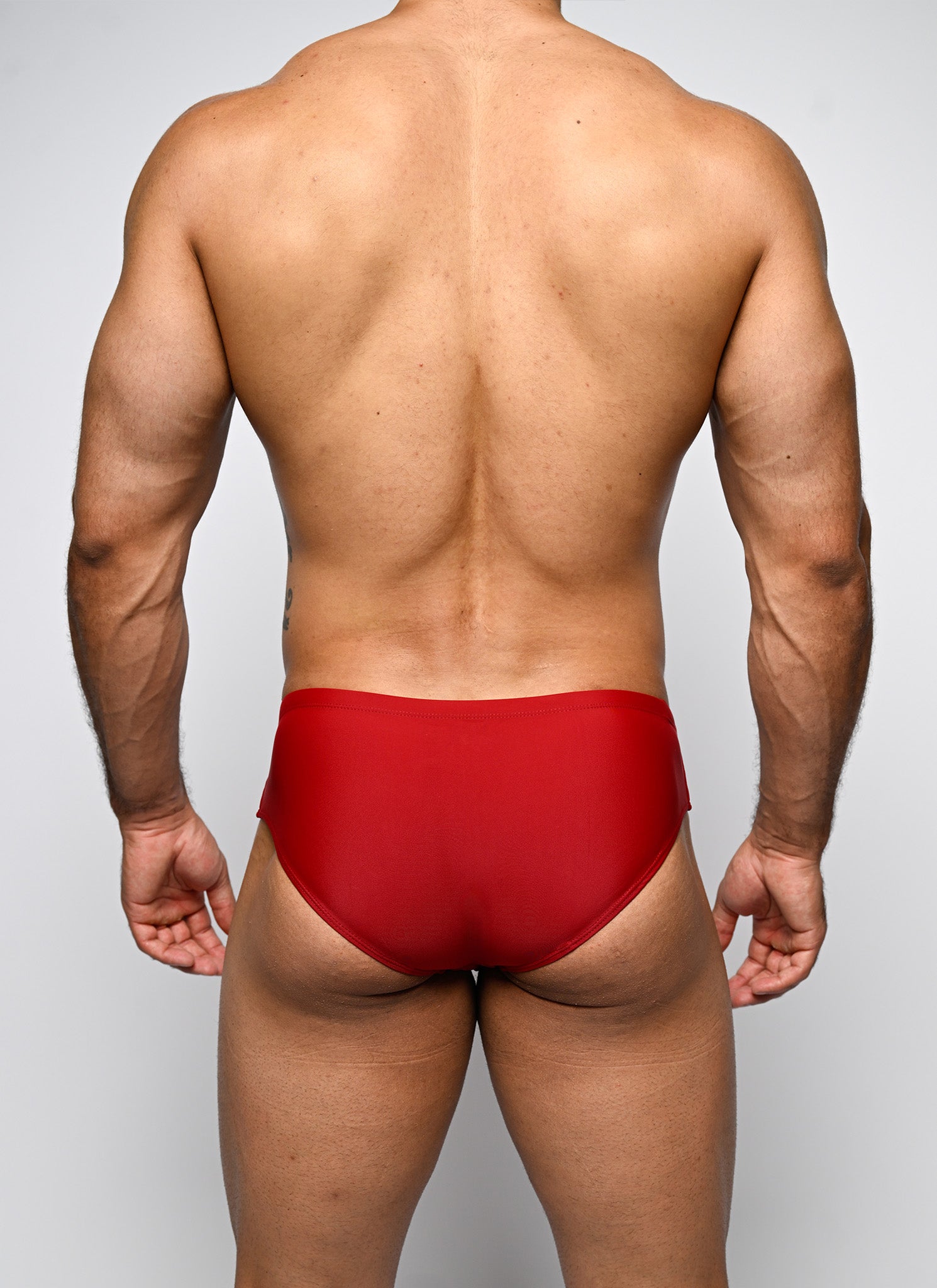 Swim Brief - Scarlet Red