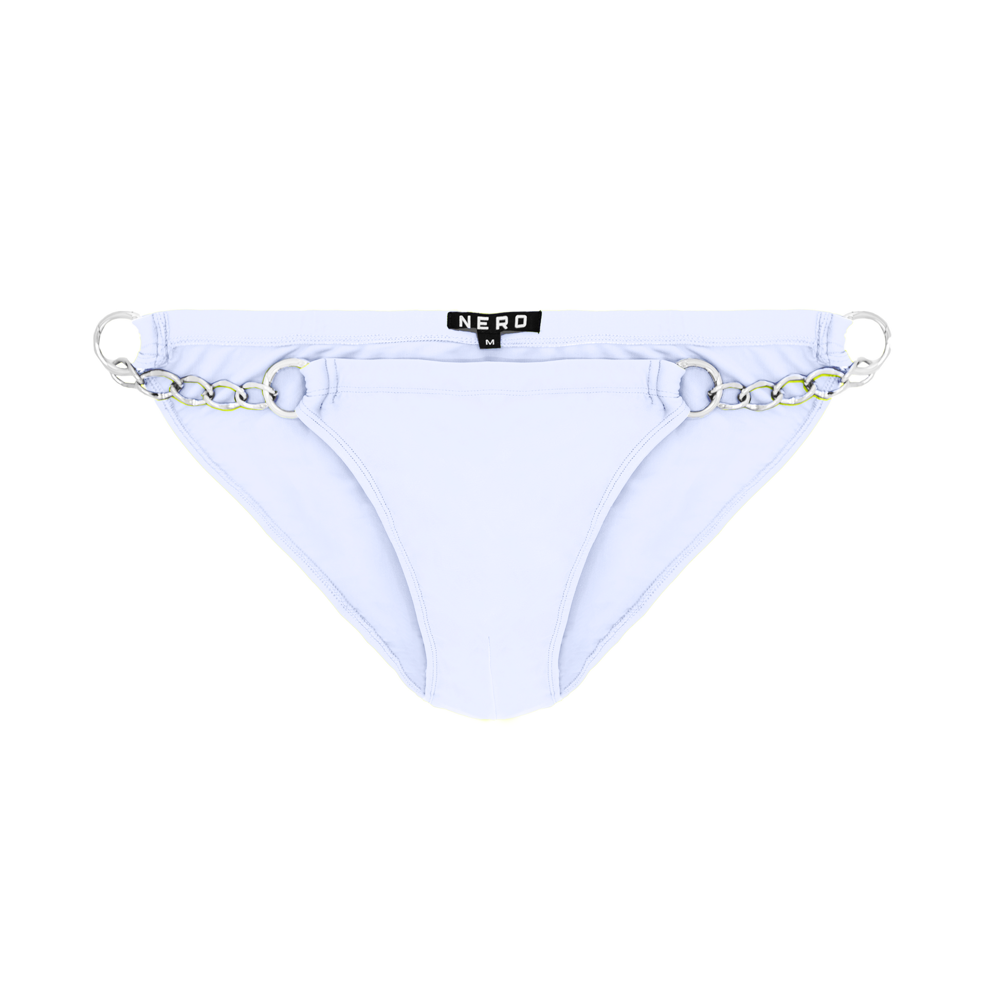 Twin Chain Swim Brief - White