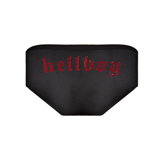 Rhinestone Hellboy Briefs